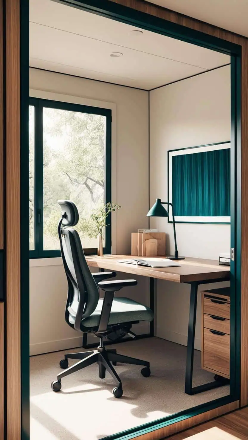 Interior design office cabin