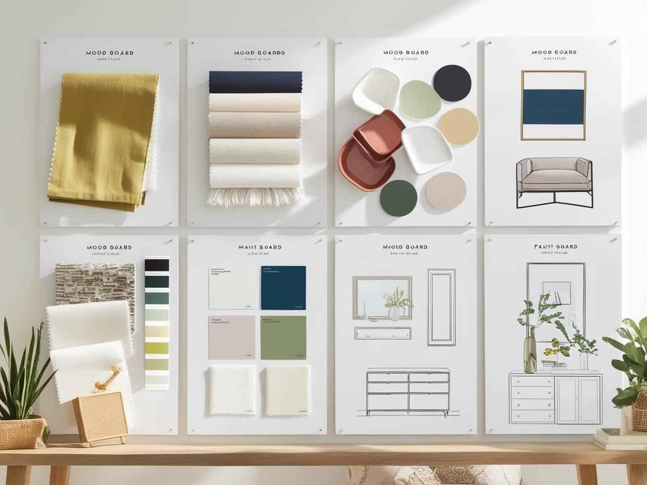 Interior design project consultation