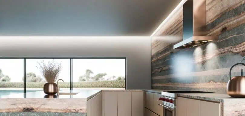 12 Inspiring Kitchens With Slab Backsplashes (15 photos)