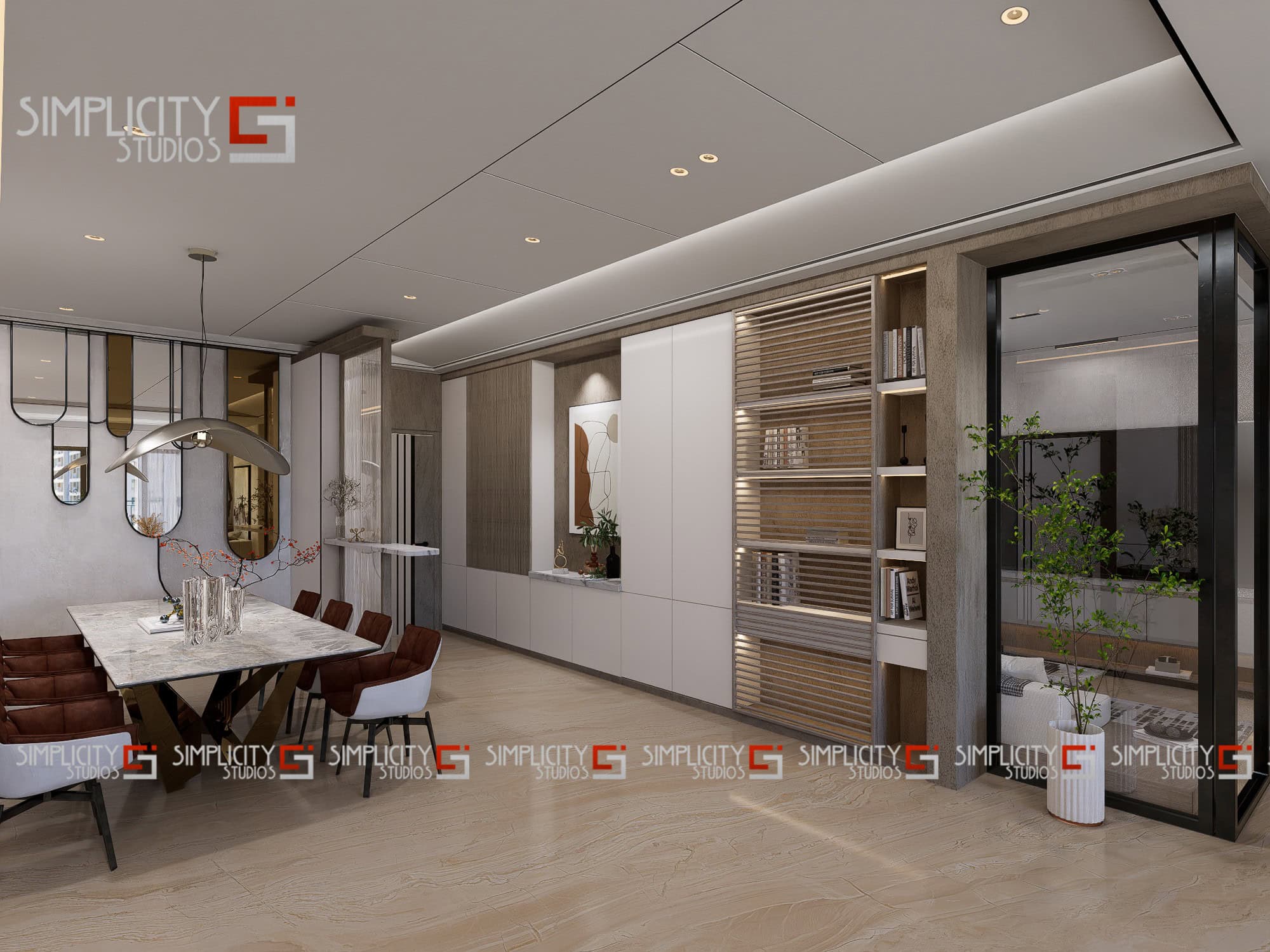 4BHK Interiors – V. Agarwal 13 Render UTL031205 08