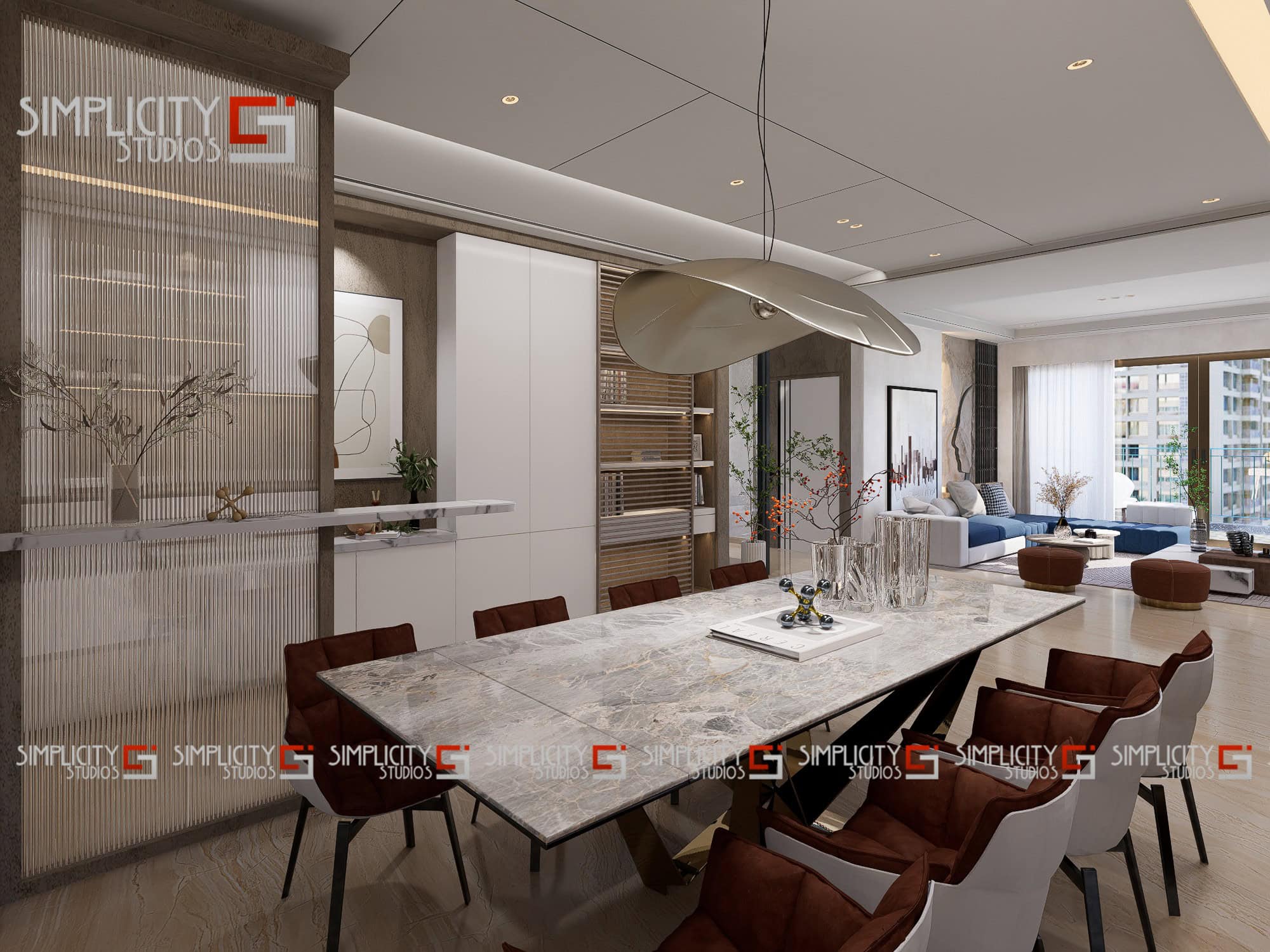 4BHK Interiors – V. Agarwal 16 Render UTL031205 11
