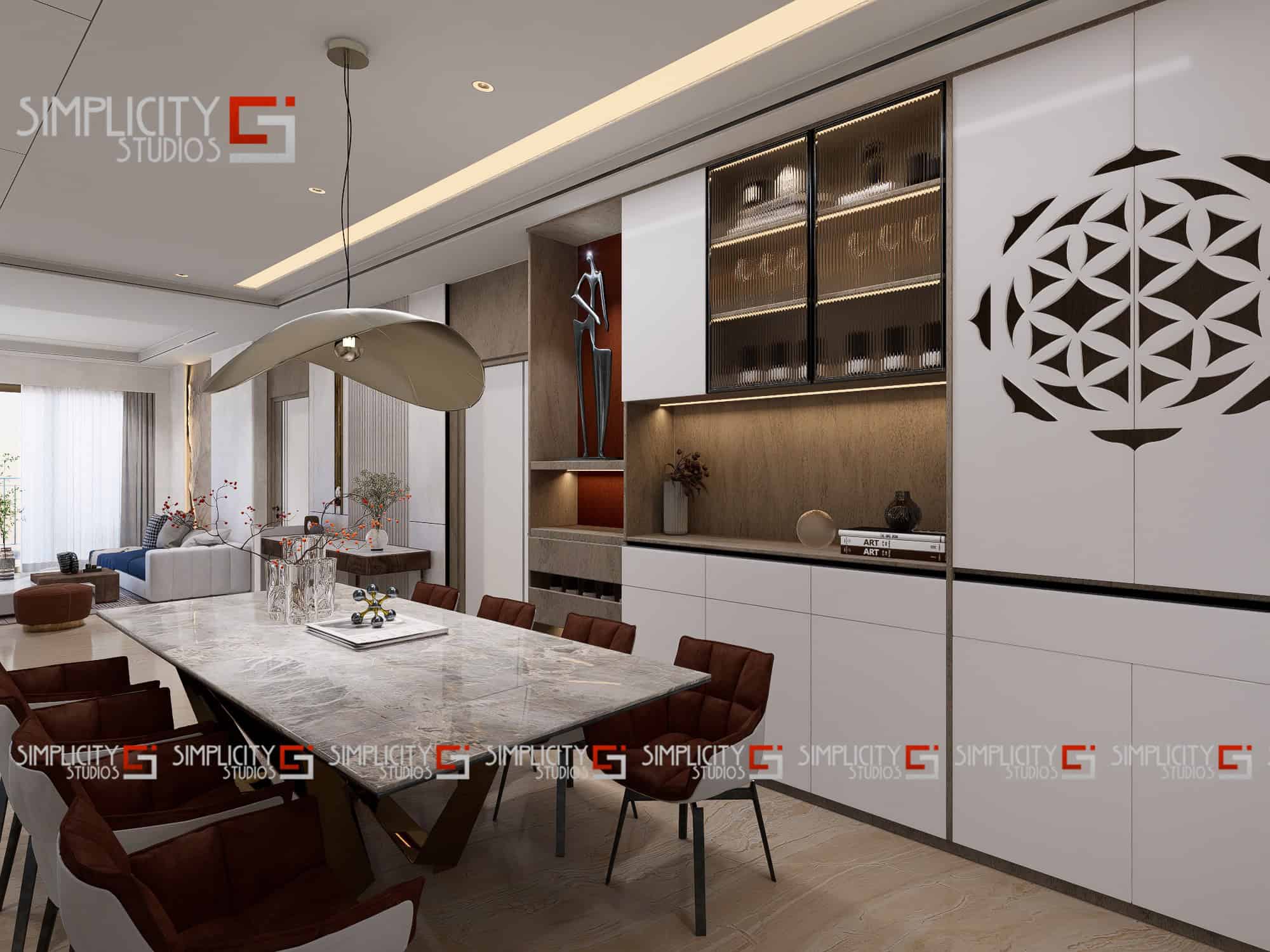 4BHK Interiors – V. Agarwal 18 Render UTL031205 13