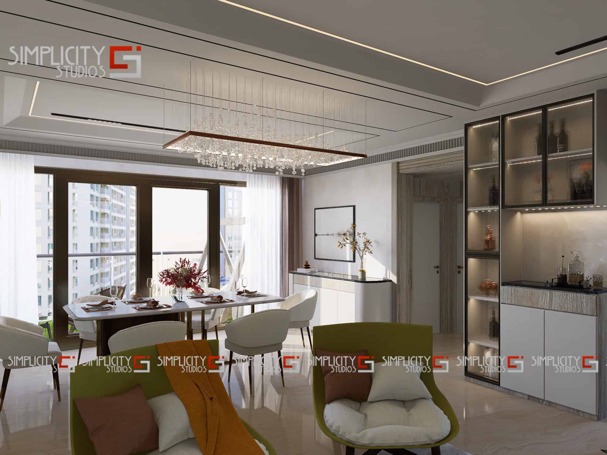 4BHK Interiors - N. Khera 15 Render UTL031507 36