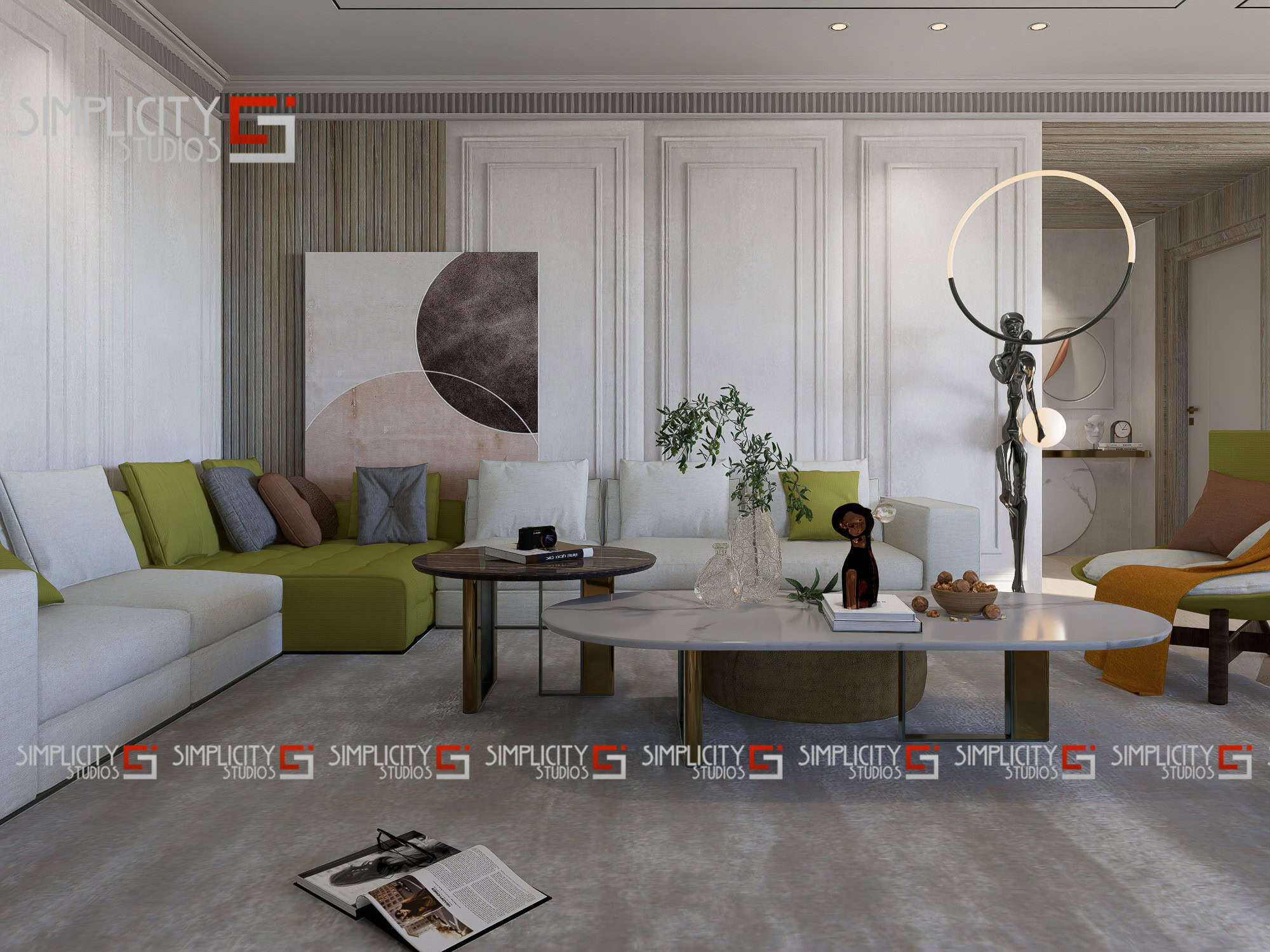 4BHK Interiors - N. Khera 13 Render UTL031507 39