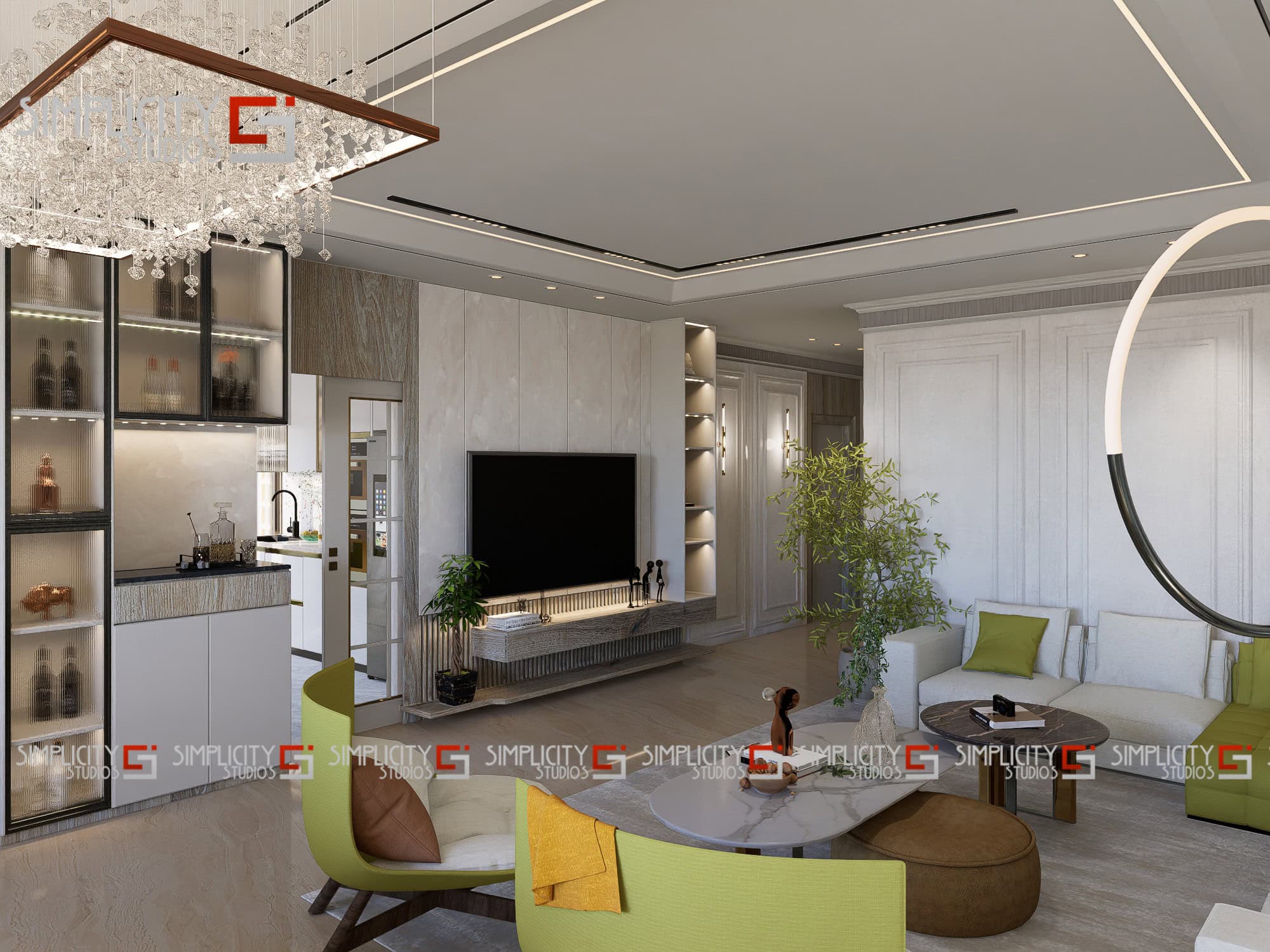4BHK Interiors - N. Khera 11 Render UTL031507 41