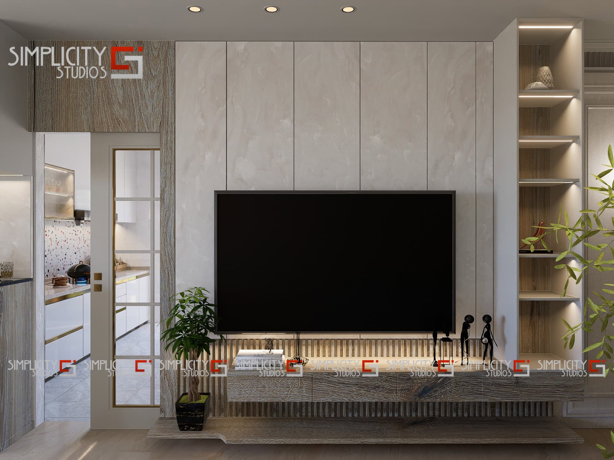 4BHK Interiors - N. Khera 7 Render UTL031507 45