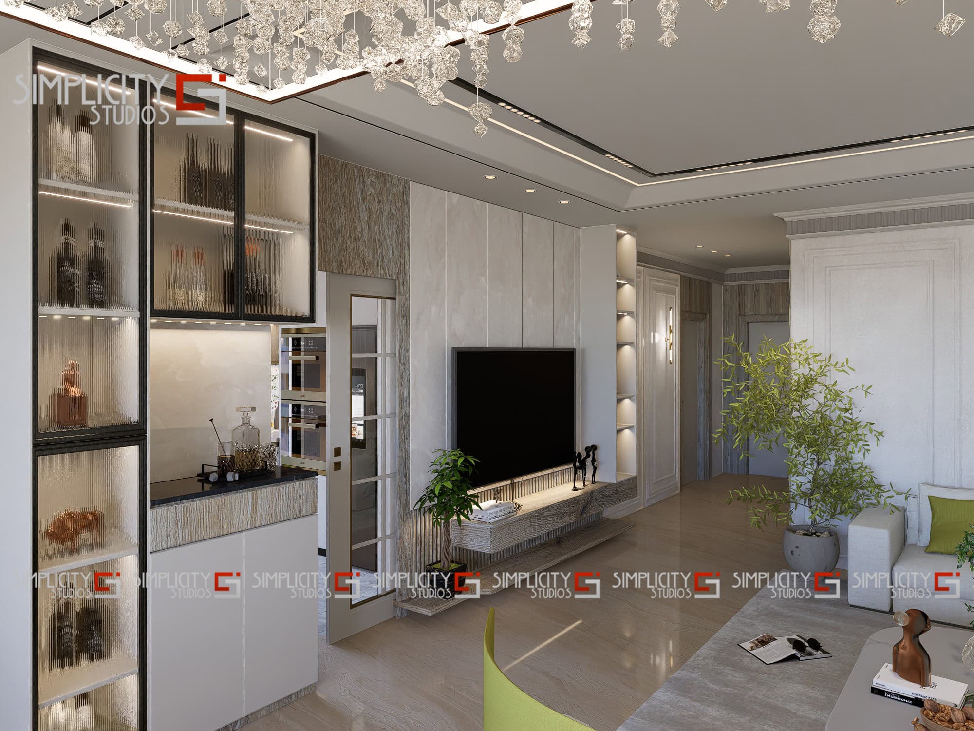 4BHK Interiors - N. Khera 6 Render UTL031507 46