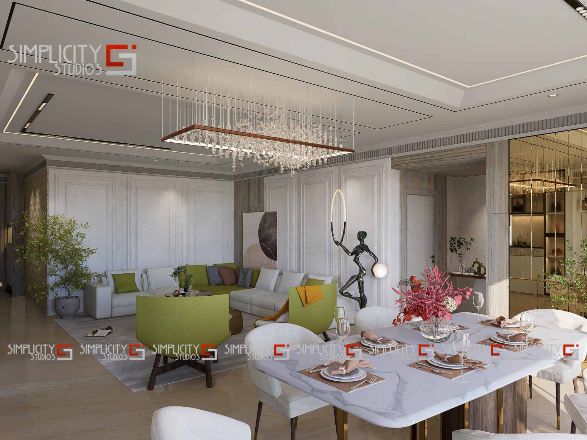 4BHK Interiors - N. Khera 5 Render UTL031507 47