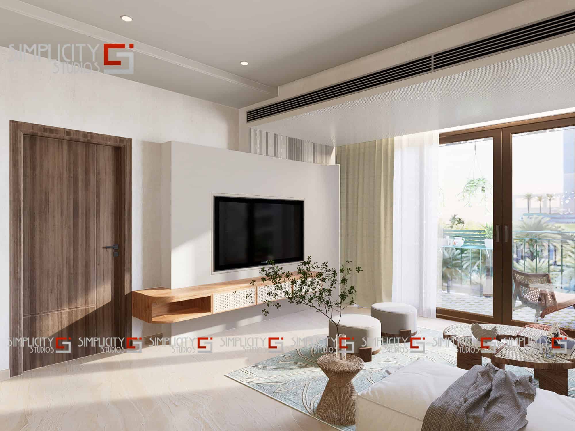 3BHK Interiors – S. Roy 3 UTL041105 Living Dining 01