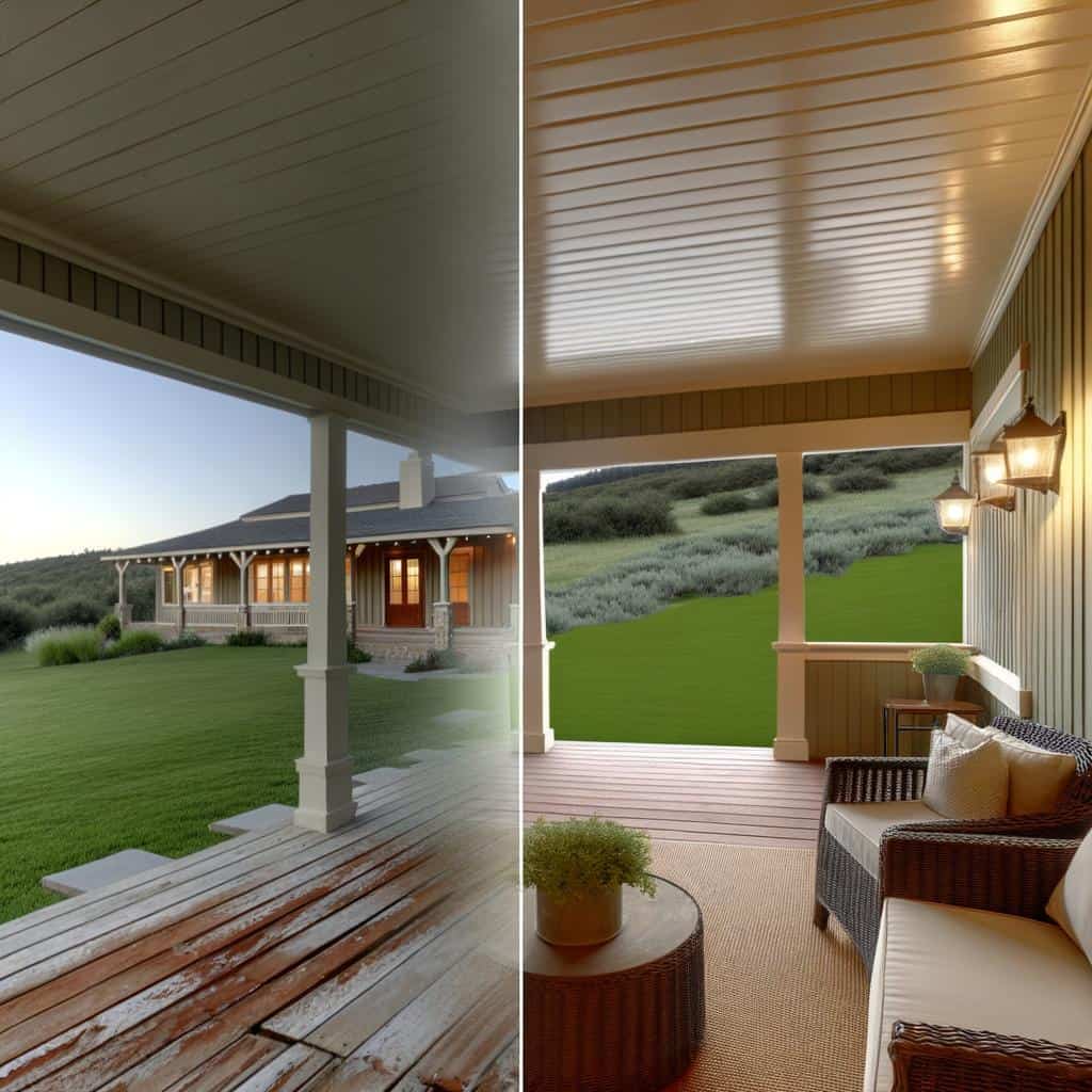 Porch Transformation Ideas That Enhance Ranch Style Charm