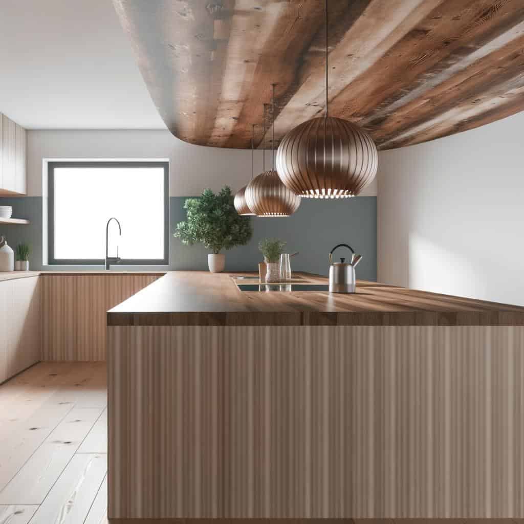 How Wood Elements Bring Texture and Coziness to Modern Kitchens