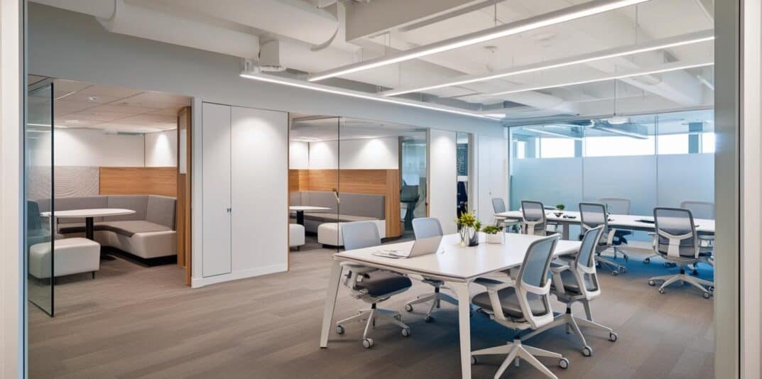 modern office interiors _ hybrid office design modern office interiors _ hybrid office design